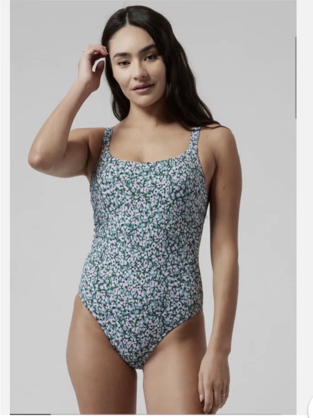 Athleta Hermosa Floral One-Piece